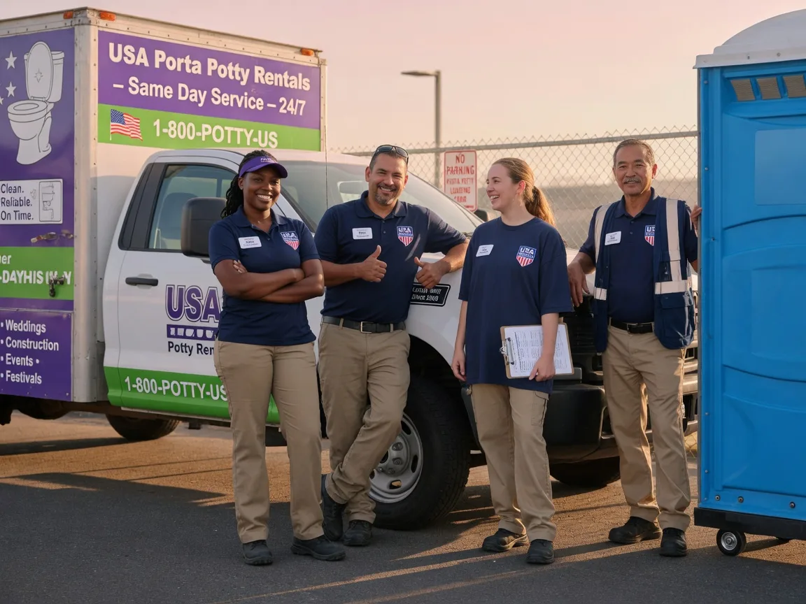 Porta Potty Rental company in Woodville, OH